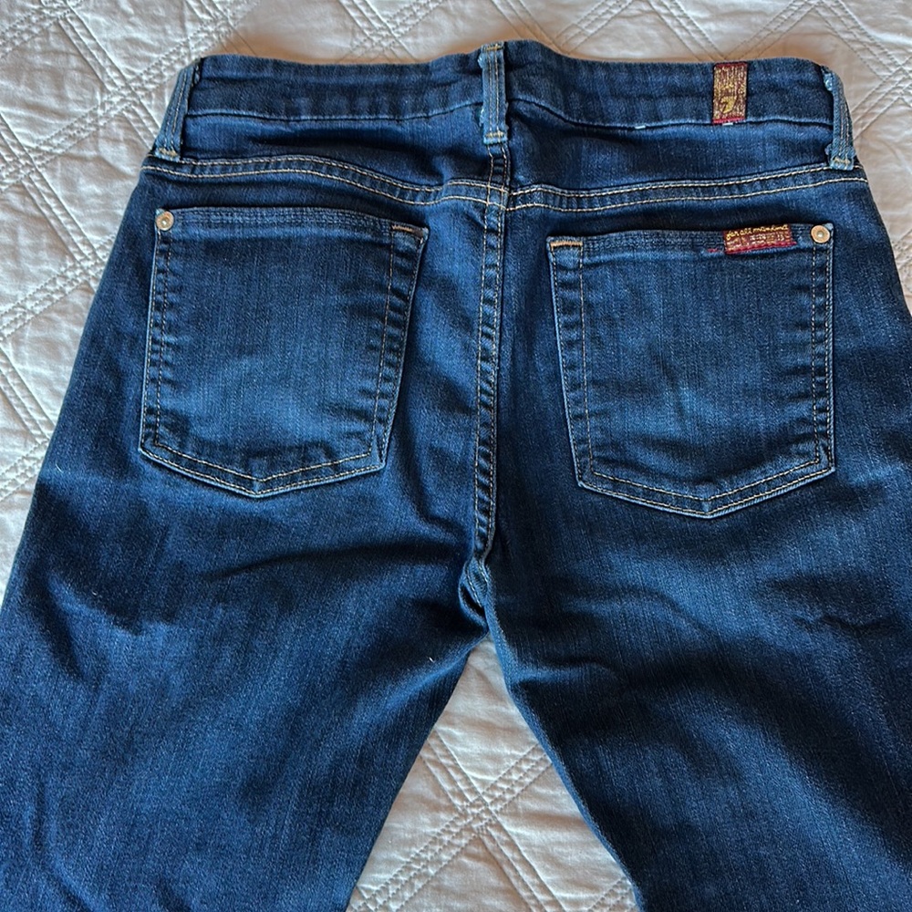 7 For All Mankind bootcut denim jeans, size 27 - Picture 14 of 16